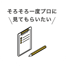 そろそろ一度プロに見てもらいたい